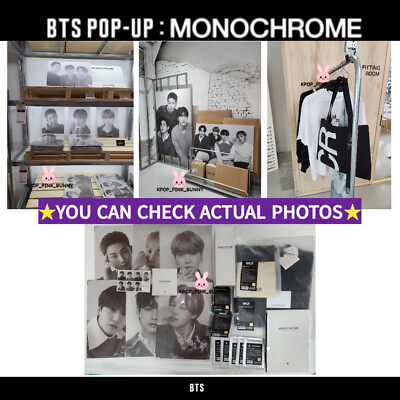 #ad PRE ORDER BTS 2024 POP UP MONOCHROME OFFICIAL MD PHOTOCARD T SHIRTS $5.50