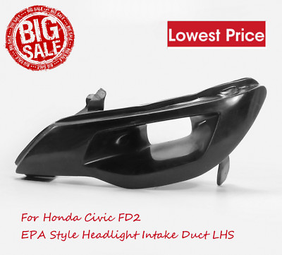 #ad For Honda Civic FD2 EPA Style FRP Front Vented Headlight Air Intake Kits LHS $286.20