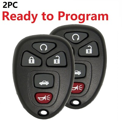 #ad 2 For Chevrolet Impala 2006 2007 2008 2009 2010 2011 2012 2013 Remote Key Fob $14.52