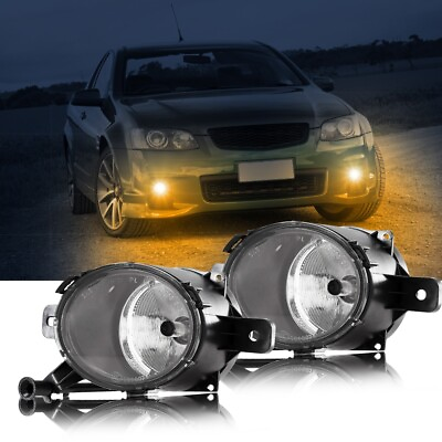 #ad Set Pair LHRH Fog Light Spot Driving Lamp For Holden Commodore VE S2 SS SSV SV6 $52.99