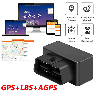 #ad OBD2 GPS Tracker Real Time Vehicle Tracking Device OBD II Car Truck Locator US $17.45