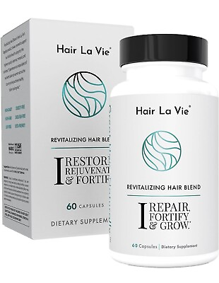 #ad #ad Hair La Vie Revitalizing Blend Hair Growth Vitamins Biotin Collagen Saw Palmetto $43.99