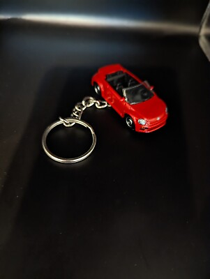#ad 2019 Volkswagen Beetle Red Convertible Keychain Keyring Brand New $11.50