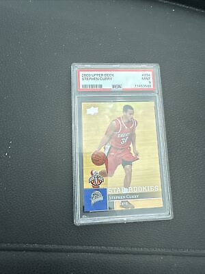#ad PSA 9 2009 10 Upper Deck Star Rookies #234 Stephen Curry RC $119.99