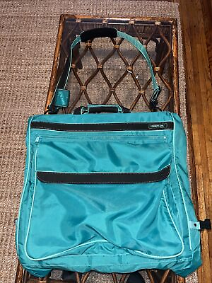 #ad #ad Members Only Mint Green Garment Bag Luggage Vintage 80#x27;s Carry On Traveller $60.00