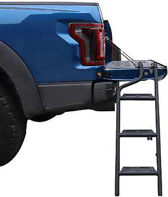 #ad Universal Foldable Tailgate Ladder Fits for Nissan Navara NP300 Frontier D23 $249.00
