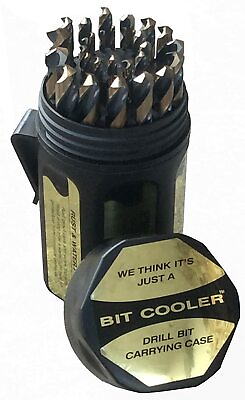 #ad Drill America 29 Pc Cobalt Jobber Length Drill Bit Set $106.71