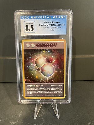 #ad #ad Japanese Miracle Energy Neo Destiny Holo Foil Rare CGC 8.5 $24.99