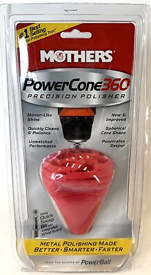 #ad Mothers PowerCone 360 Polishing Tool And Quick Swap Bit Wheel Guard Model 5146 $29.99
