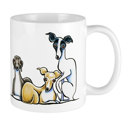 #ad CafePress Italian Greyhound Trio Mugs 11 oz Ceramic Mug 1441230334 $17.99