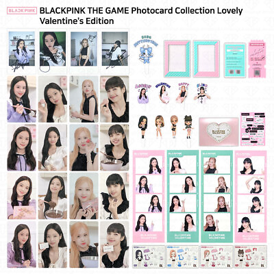 #ad BLACKPINK THE GAME Photocard Collection Lovely Valentine#x27;s Edition KPOP K POP $0.99