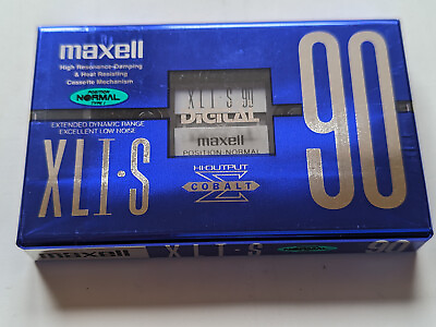 Maxell XLI S 90 1995 Japan New 1psc $55.00