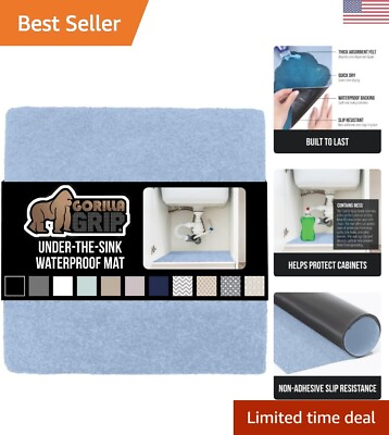 #ad Durable Waterproof Shelf Liner Absorbent Non Adhesive Slip Resistant 24x30 $20.99