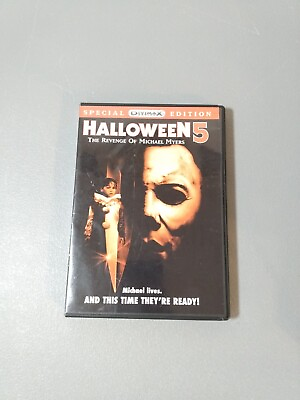 #ad Halloween 5: Revenge of Michael Myers DVD 1989 $17.95