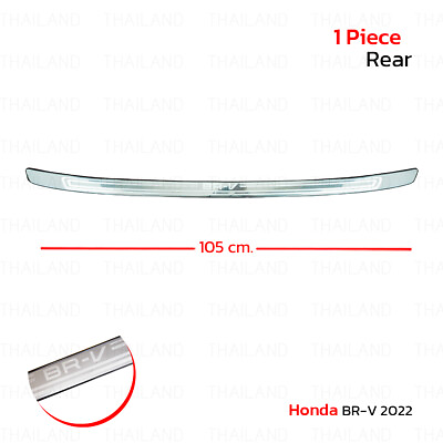 Rear Trunk Stainless Bumper Guard Sill Protector For Honda BR V BRV 2022 2023 AU $234.36
