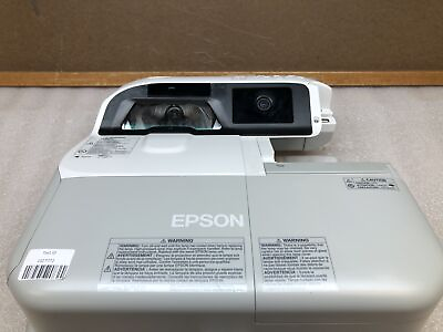 #ad Epson BrightLink 485Wi Interactive WXGA 3LCD Projector w Remote. 710 Lamp Hours $99.99