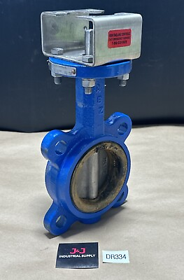 #ad PREOWNED ABZ Valve Butterfly Valve 3” 200PSI TRIM 979 Body Cast Iron Seat EPDM $75.00