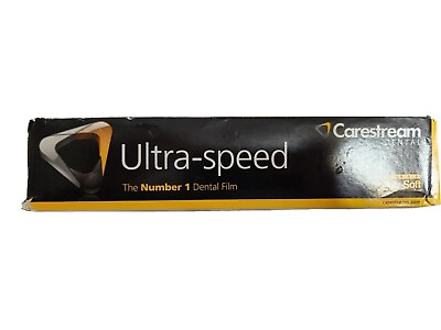 #ad ULTRA SPEED Dental Film DF 58 Size 2 Periapical Super Poly Soft Packets 150 Pk $60.00