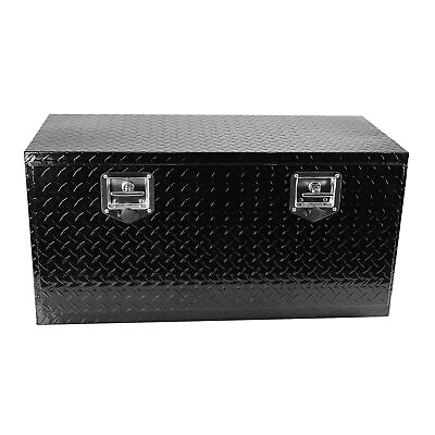 #ad 36#x27;#x27; Aluminum Tread Tool Box Truck Trailer Underbody Storage Toolbox With Key $195.29