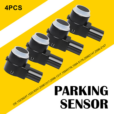 4 Reverse Backup Parking Bumper Park Assist Object Sensor 15239247 For GMC Chevy $19.99