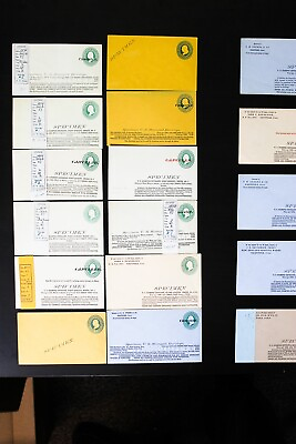 #ad US Stamps Collection Lot of 26 Classic Pristine Specimen Entire Envelopes RARE $975.00