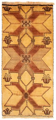 #ad Traditional Hand Knotted Gabbeh Carpet 2#x27;9quot; x 6#x27;1quot; Wool Area Rug $311.80