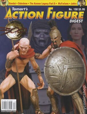#ad Tomart#x27;s Action Figure Digest #150 FN VF 7.0 2006 Stock Image $4.90