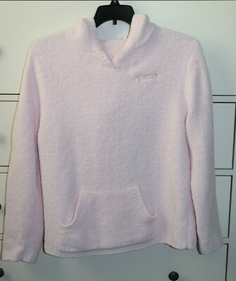 #ad Ladies Atlantis Resort Pink Soft Fleece Hooded Pullover *No Size* L XL? $7.50