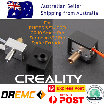 #ad Creality Hotend kit for Sprite Extruder Ender 3 S1 CR10 Smart Pro AU $63.95