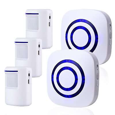 #ad #ad Motion Sensor AlarmWireless Driveway Alarm Indoor Home Security Business Det... $54.58