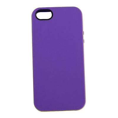#ad Accellorize Classic Protective Cover Case for iPhone 5 5S Purple $8.99
