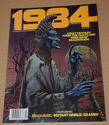 #ad Vintage 1984 1994 Warren Magazines Comic Sci Fi Illustrated Adult Fantasy $12.99