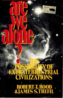 #ad Are We Alone? The Possibility of Extraterrestrial Civilizations Rood Robert $5.00