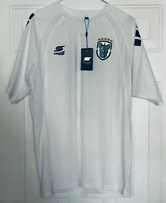 #ad Capelli Sport Shirt Mens Large Performance Stretch Soccer White NWT NEW CS Dry $24.99