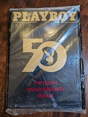 #ad Playboy January 2004 Fiftieth Anniversary Issue Collector#x27;s Edition 50 Years $10.00