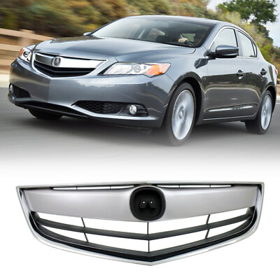 Fit 2013 2014 2015 Acura ILX Front Upper Chrome Grill Mesh Grille $90.50