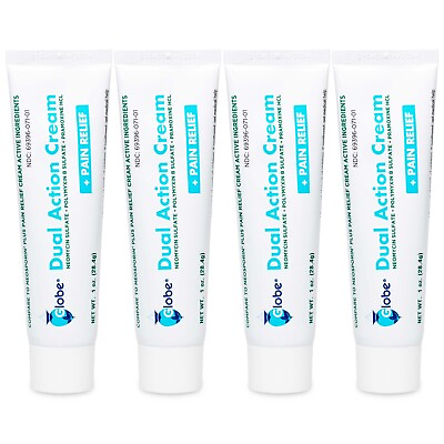 #ad Globe Triple AntibioticPain Relief Cream 1 oz Compare to Neosporin 4 Pack $10.99