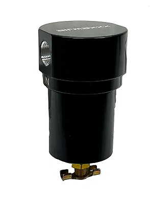 #ad airmaxxx 3 8quot; Water Trap amp; Drain Black Aluminum Air Ride Suspension Tank System $39.95
