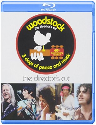 #ad Woodstock Director#x27;s Cut Blu RayNew $11.99