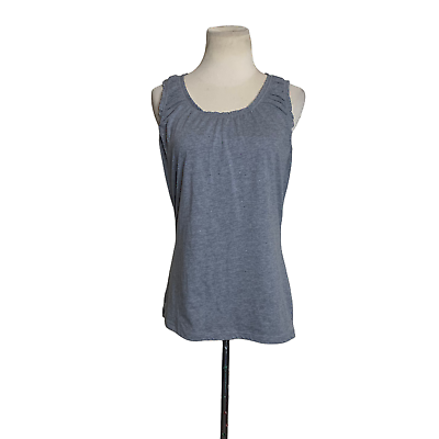 #ad Merona gray sleeveless top size M $24.15