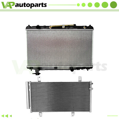 #ad For 2007 2009 Toyota Camry 2.4L Aluminium Radiator amp; Condenser Cooling Assembly $112.88