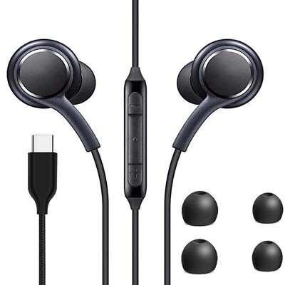 #ad Stereo Headphones Headphone Earphones In Ear Earbuds with microphone $8.15