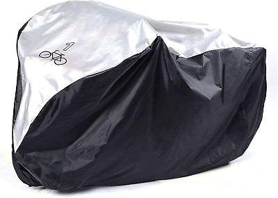 #ad Maveek 190T Waterproof Cycle Bike Rain Cover for 1 Bike Outside Storage Road Di $22.54
