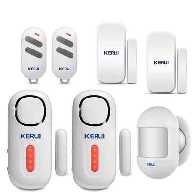 #ad #ad Opening Door Magnetic Sensor Alarm Wireless Window Entry Remote Control Tool Lot $17.96