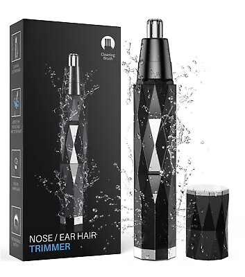 Runsoar Professional Painless Nose Hair Trimmer Clippers USB Rechargeable $10.99