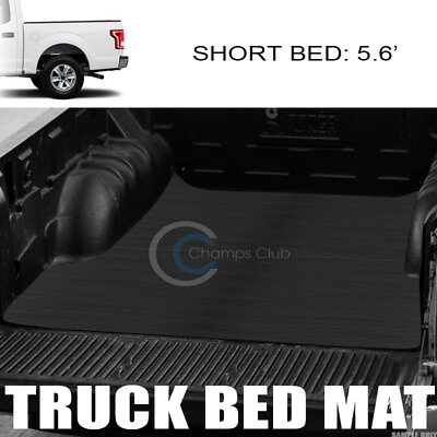 Fits 15 23 Ford F150 5.5 Ft Short Bed Horizontal Style Rubber Truck Mat Liner v2 $83.95