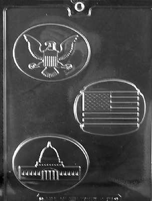 #ad #ad P028 USA Box Set Chocolate Candy Soap Mold with Instructions $8.25