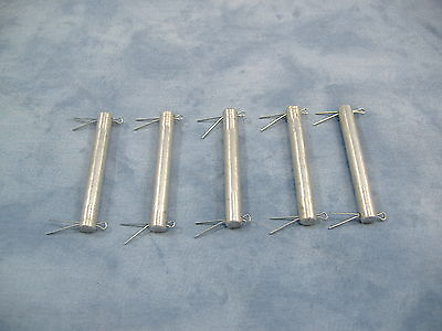 #ad M35A2 SET OF FIVE CORRECT MILITARY WINCH SHEAR PINS w COTTER PINS M109 M35A3 $46.73