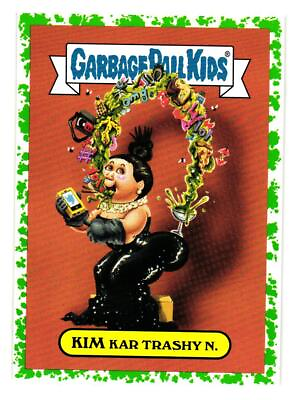#ad 2016 GARBAGE PAIL KIDS SERIES 2 PRIME SLIME TRASHY TV PICK YOUR CARD *GREEN* $3.37