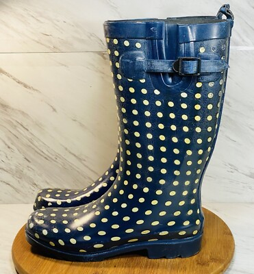 #ad capelli new york rain boots Women Size 8 MISSING INSOLES $9.31